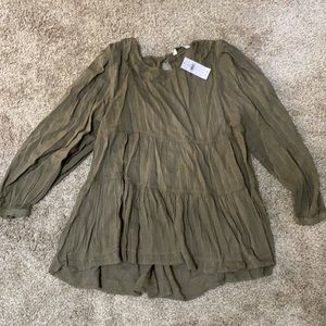 NWT American Eagle Open Back Blouse